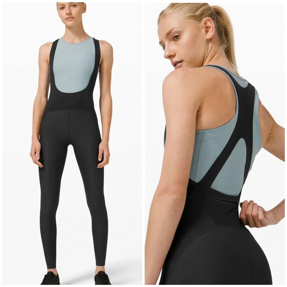 NEW 💕 Lululemon Zoned-In Suspender Super-High-Rise Tight 28" Bodysuit $148 - Picture 1 of 11